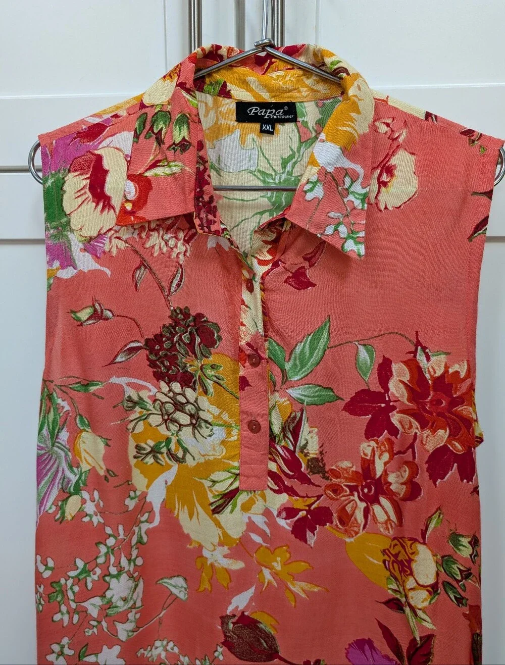Papa Sleeveless Floral Dress - Picture 11 of 11